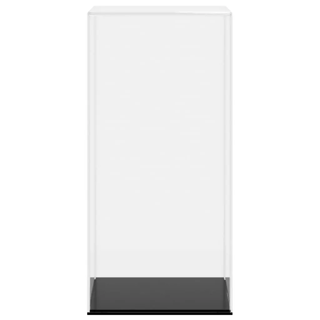 Transparent Acrylic Display Case Dustproof Showcase for Collectibles Toys Models 17x12x25cm