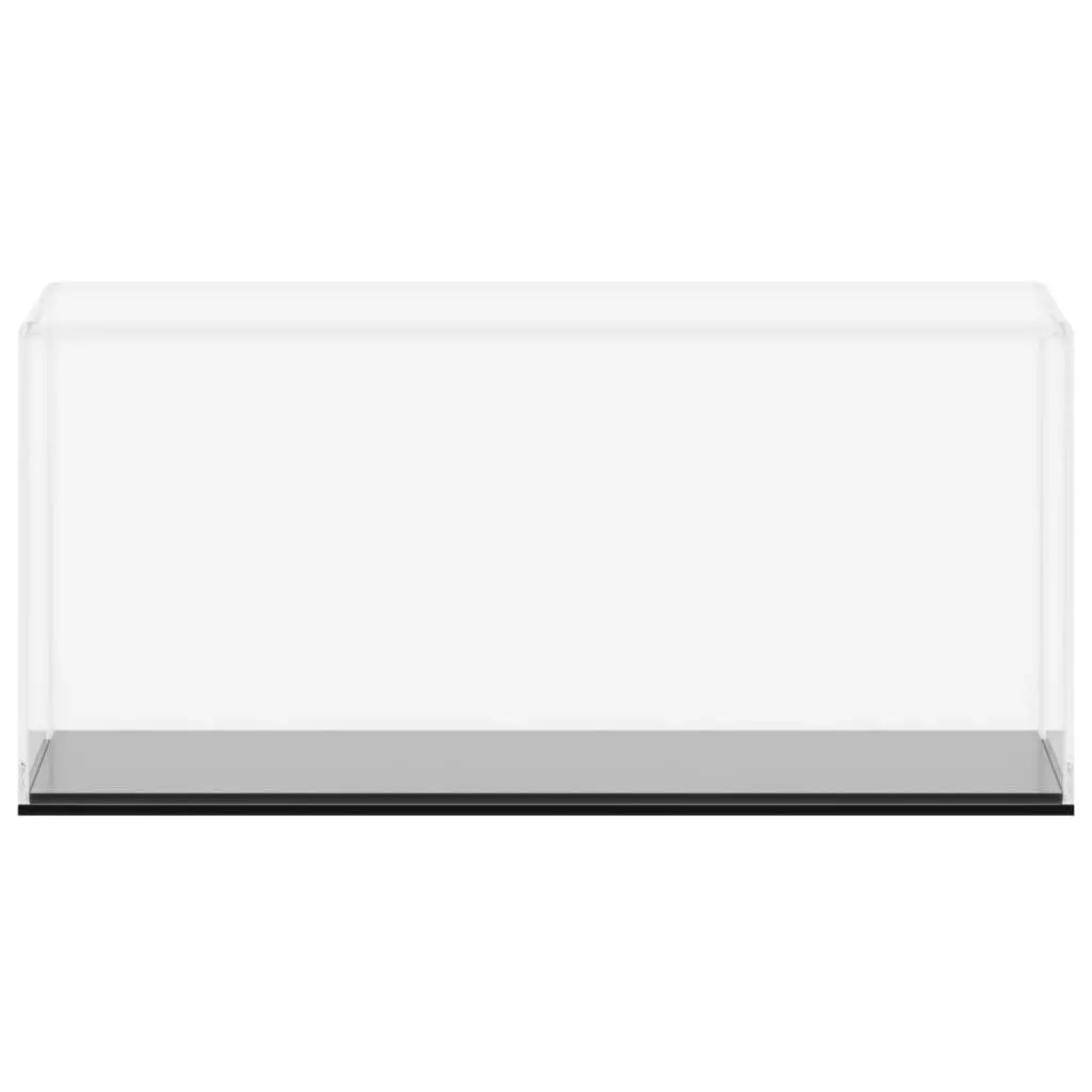 Acrylic Display Box Transparent 30x15x14cm Dustproof for Collectibles Toys Models