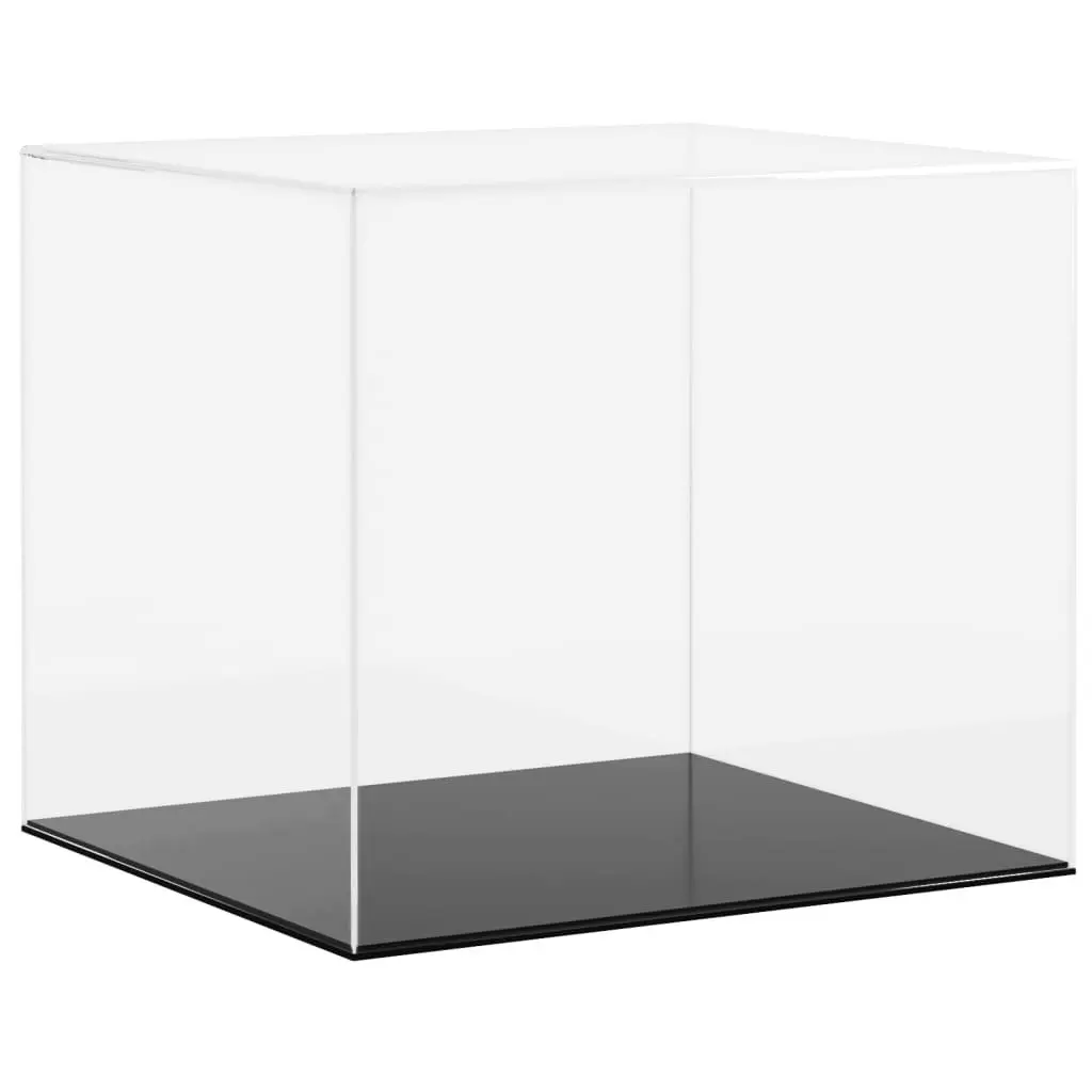 Acrylic Display Box Transparent Dustproof Case 40 x 36 x 35 cm for Collectibles Toys Models