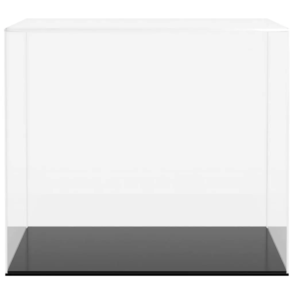 Acrylic Display Box Transparent Dustproof Case 40 x 36 x 35 cm for Collectibles Toys Models