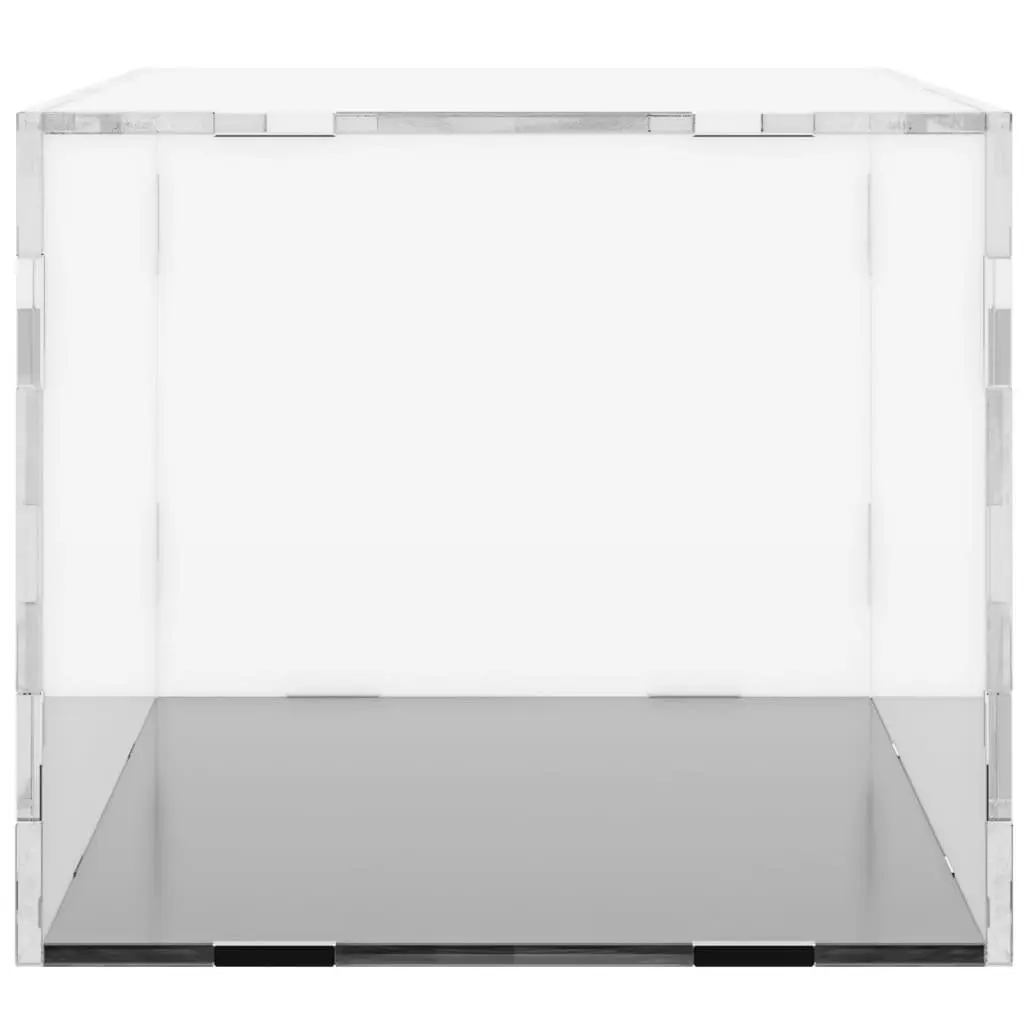 Acrylic Display Box Transparent Case 34x16x14cm Dust Protection Collectibles