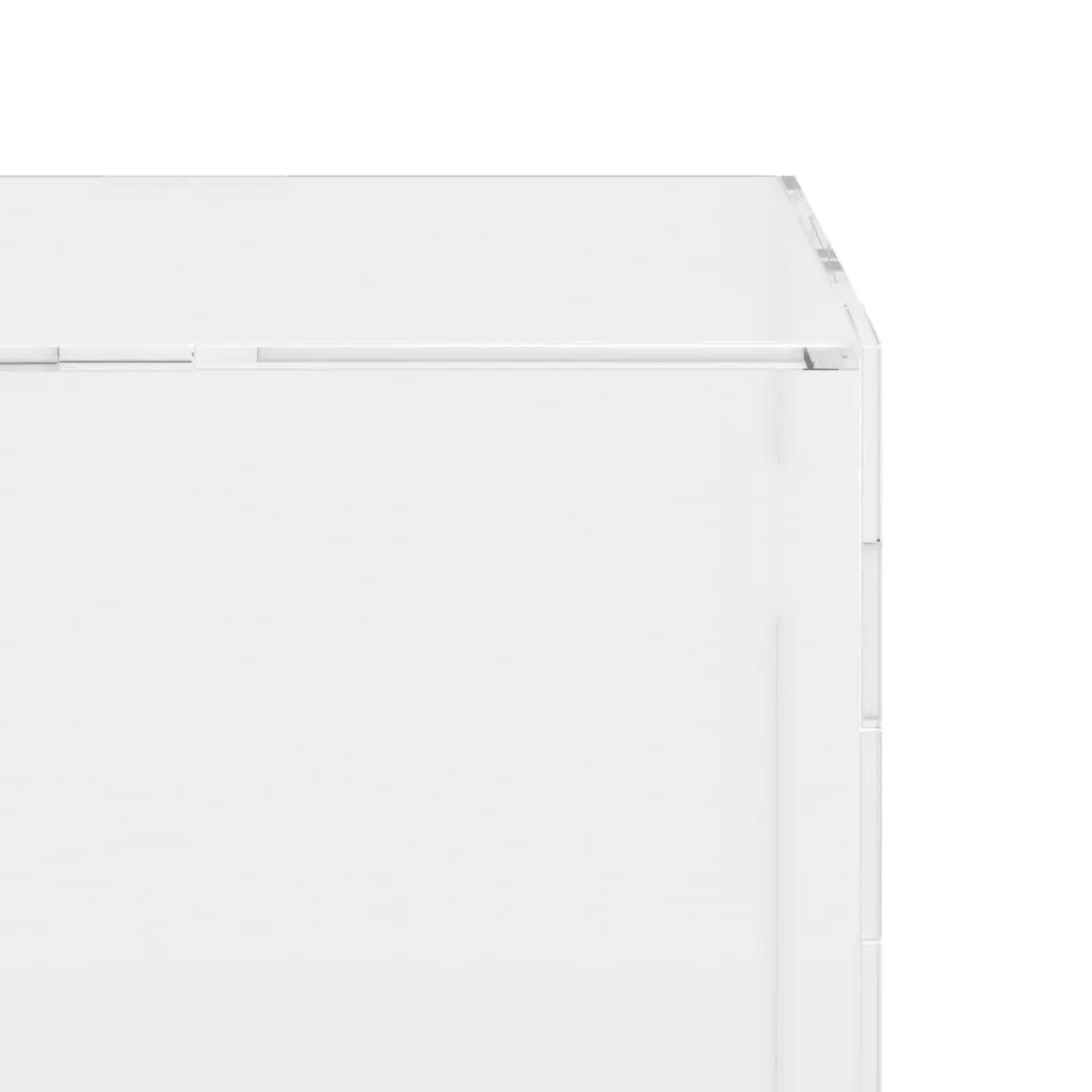 Acrylic Display Box Transparent 30x30x30cm Dustproof for Collectibles Toys Models Handicrafts