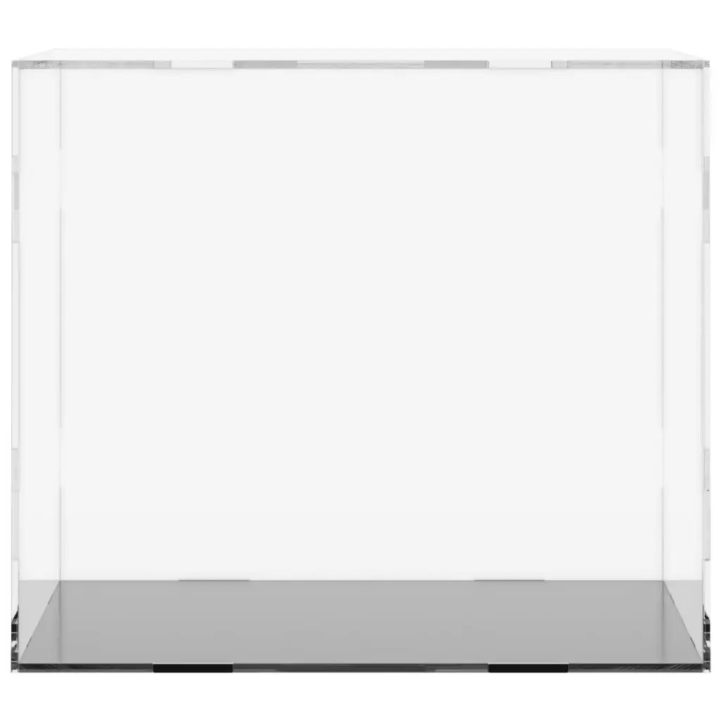 Acrylic Display Box Transparent 40x36x35cm Dustproof Showcase Case for Collectibles