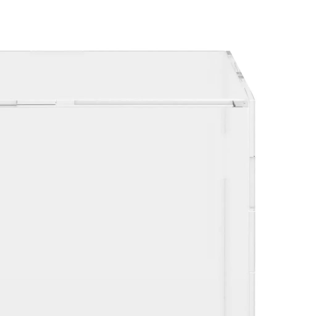 Acrylic Display Box Transparent 40x36x35cm Dustproof Showcase Case for Collectibles
