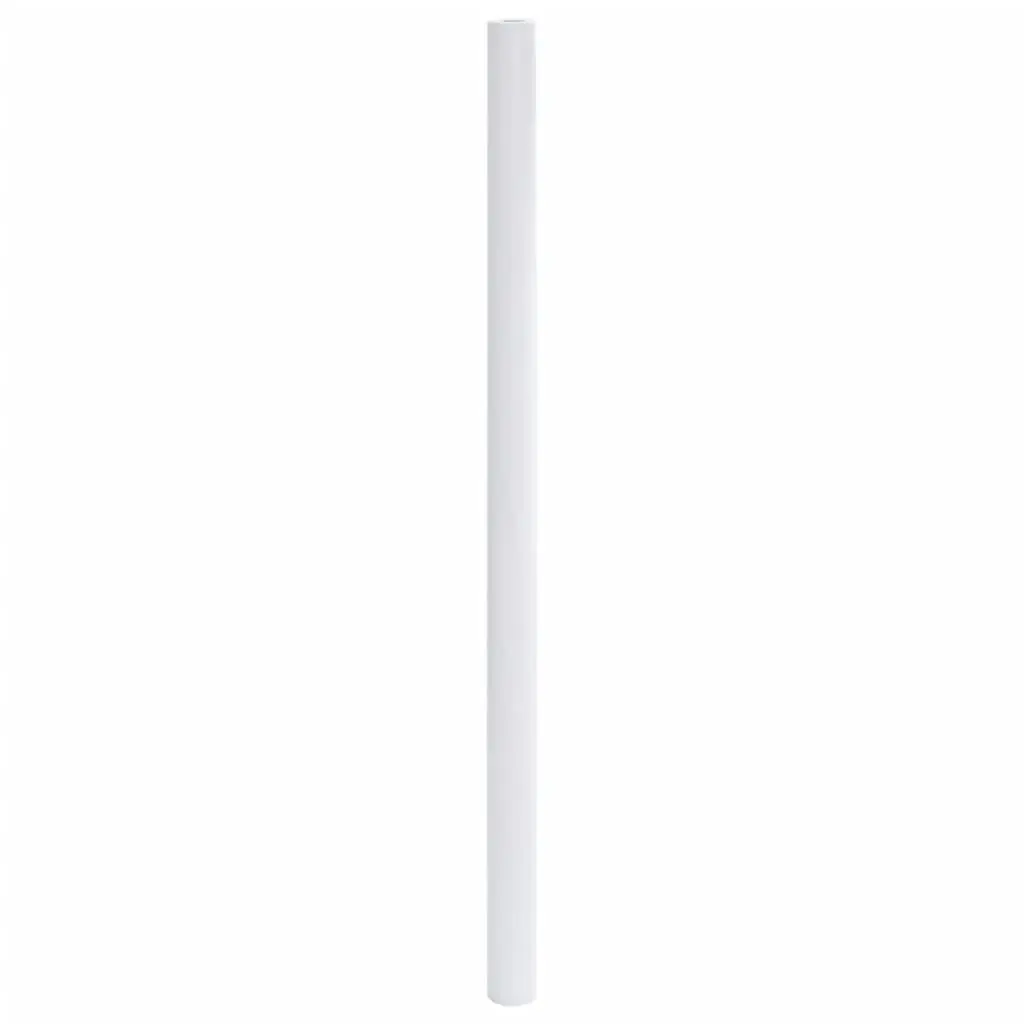 Self-Adhesive Decorative Film PVC Roll Matte White 90x500cm Furniture Sticker for DIY Projects and Protection