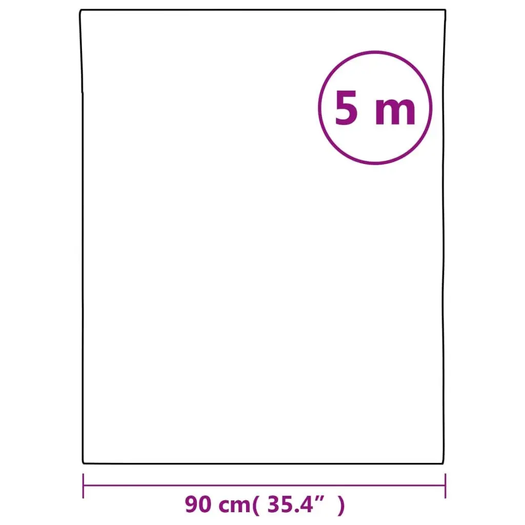 Self-Adhesive Decorative Film PVC Roll Matte White 90x500cm Furniture Sticker for DIY Projects and Protection