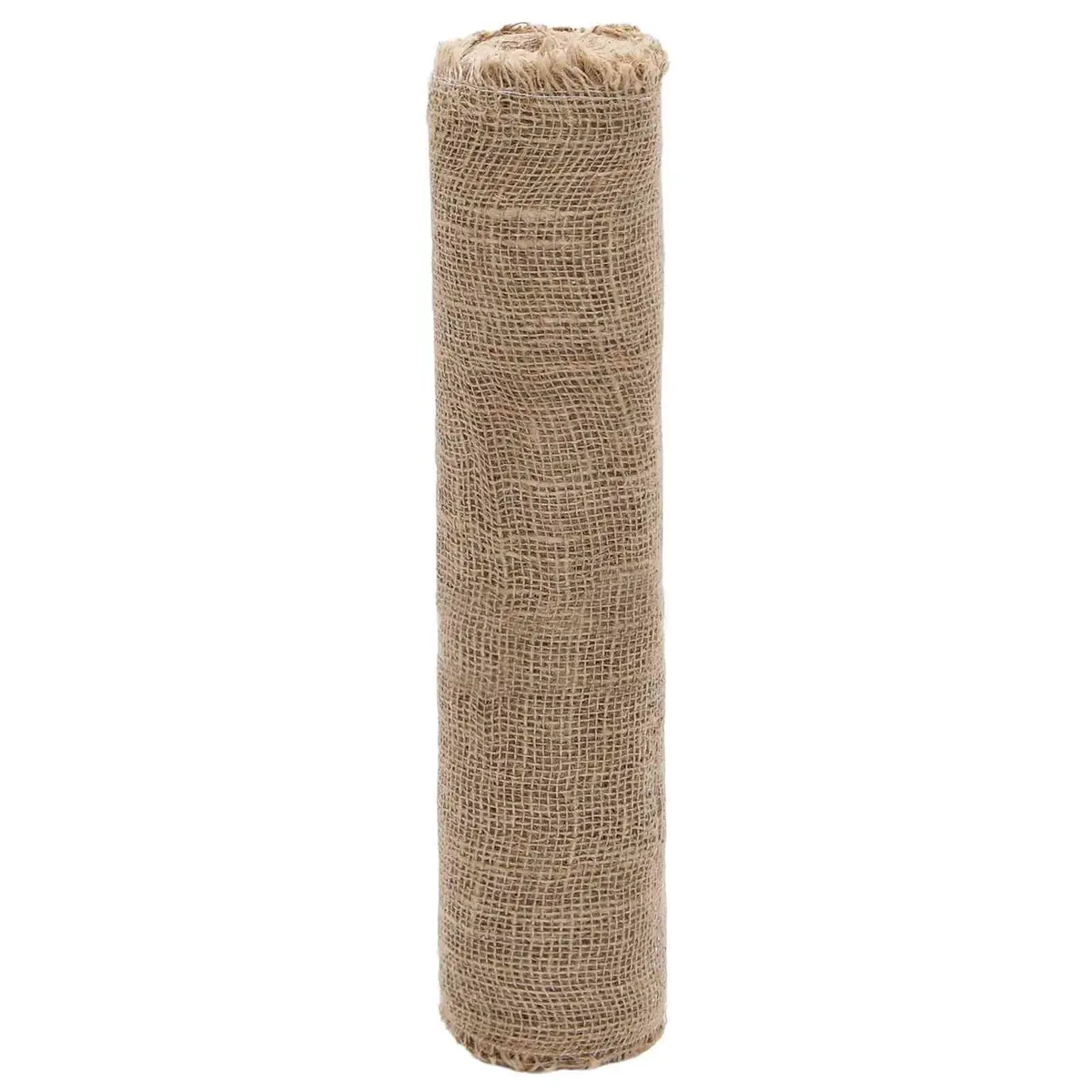 Jute Roll 0.5x15m Natural Burlap Runner Craft Decor Weddings Parties Home Table