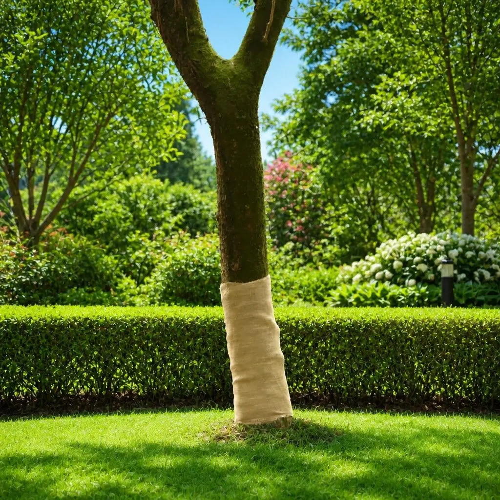 Jute Roll Natural 1x15m Durable Burlap Runner for Weddings Events Home Decor Crafts