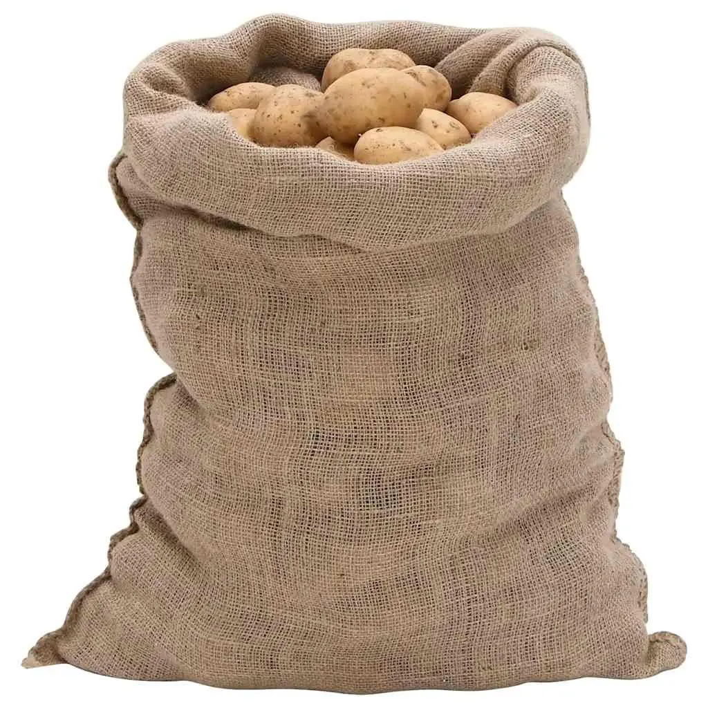 Jute Sacks Brown 60x105 cm Natural Burlap Multipurpose Storage Bags 30 Piece