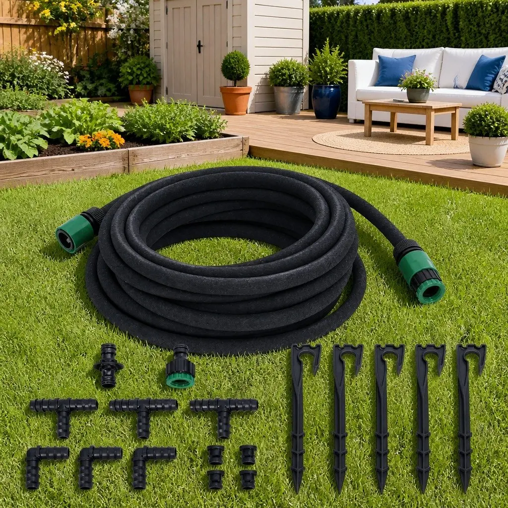 10m Flexible Soaker Hose for Easy Use