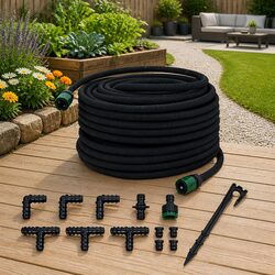 Concise 50m Garden Soaker Hose - Easy to Use