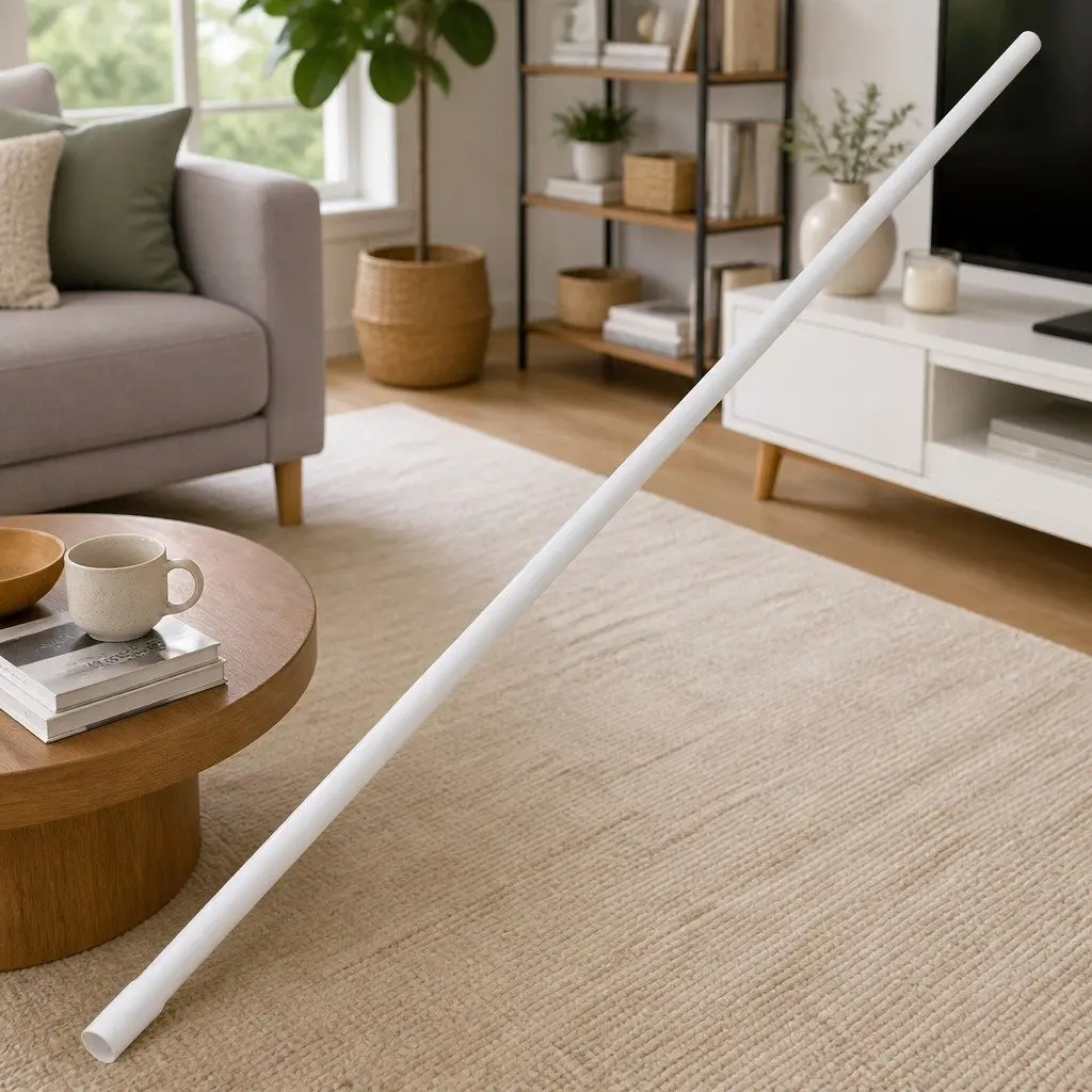 30m White PVC Cable Trunking