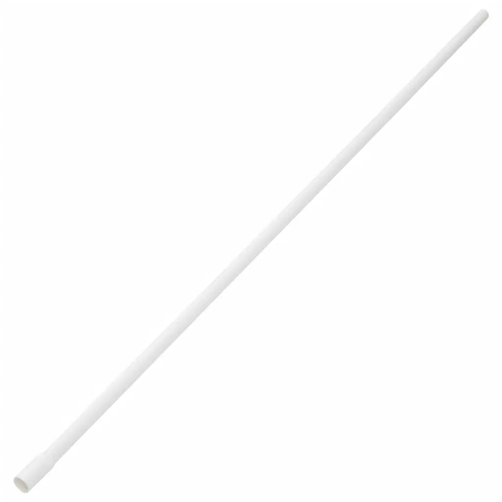 Cable Trunking 30m Ø16mm PVC Wire Cover Channel Clips White Cord Management