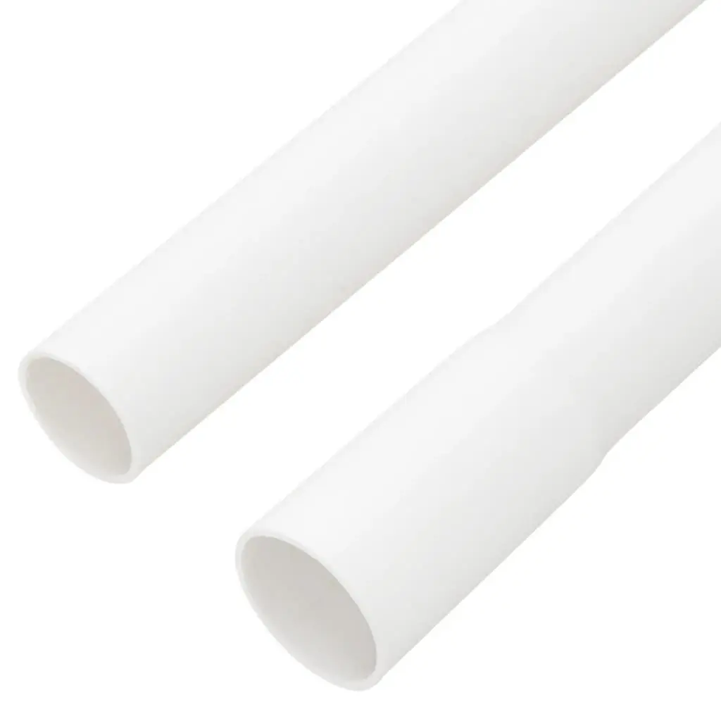 Cable Trunking Ø20mm 10m White PVC Cord Cover Organizer Channel Management