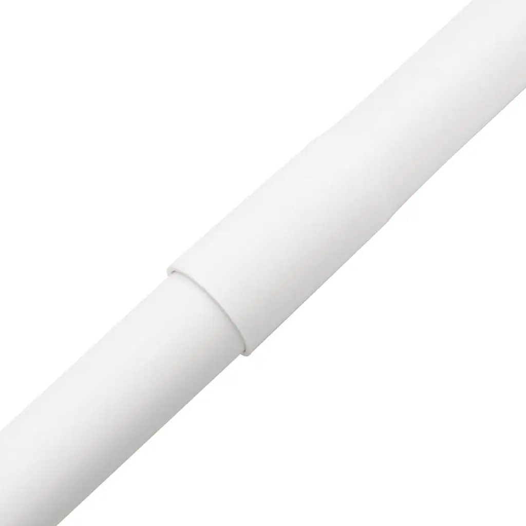 Cable Trunking White 25mm 10m PVC Wire Cover with Clips for Wall and Floor Organiser