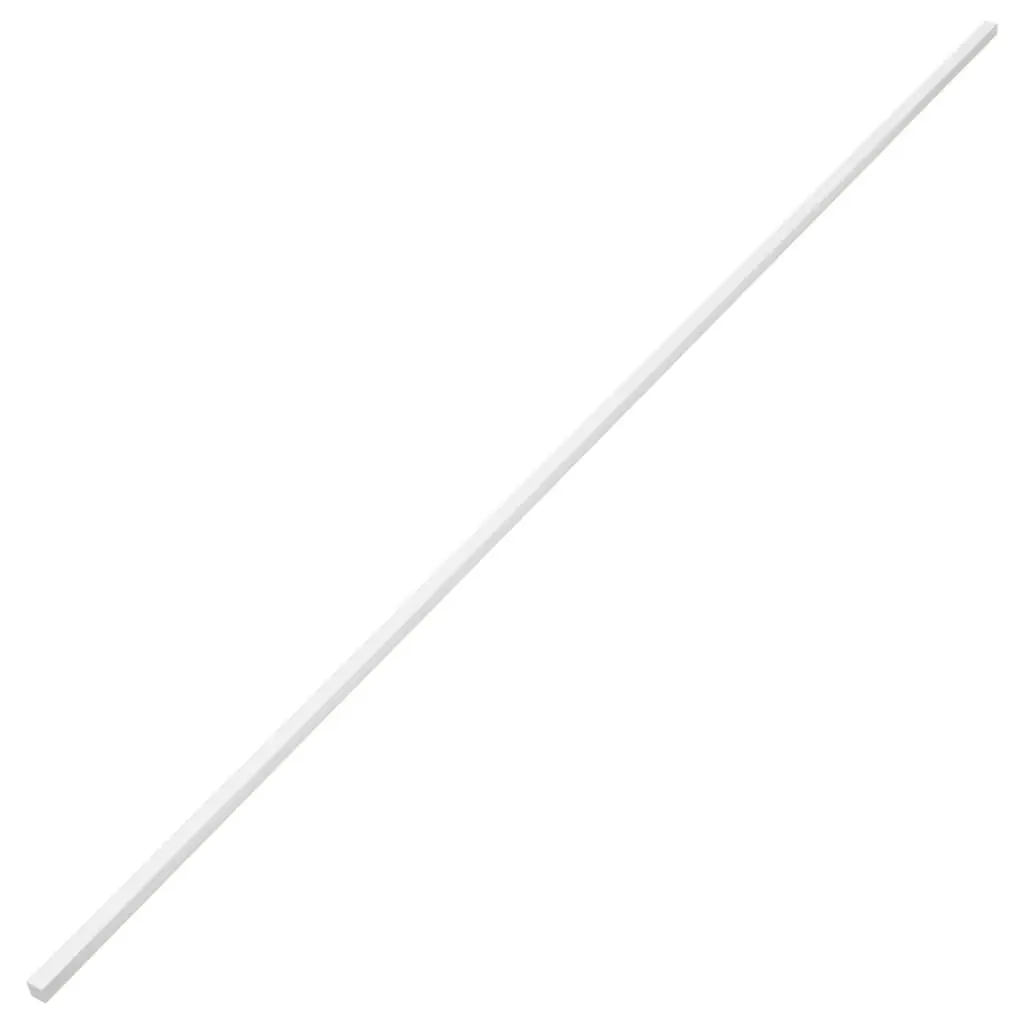 Cable Trunking White 10x10mm 10m PVC Wire Management Organiser Channels