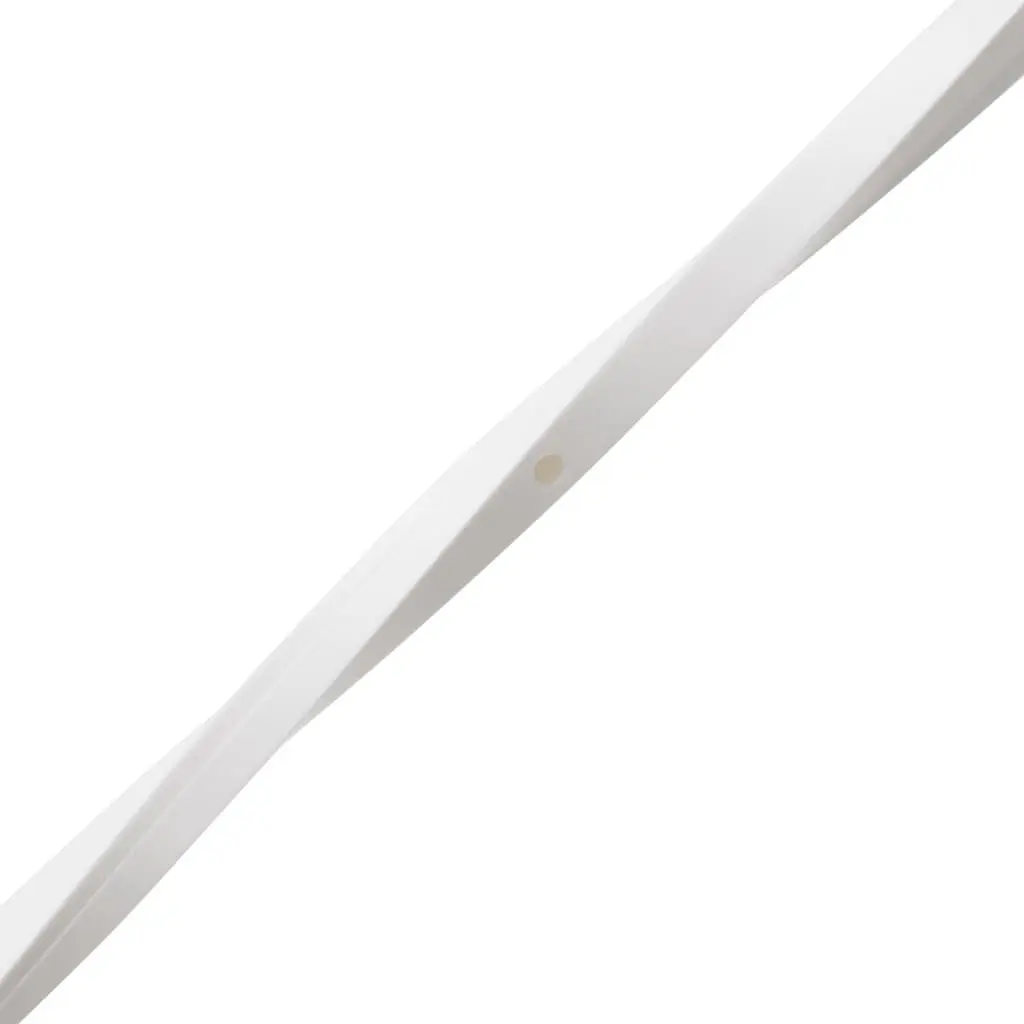 Cable Trunking White 10x10mm 10m PVC Wire Management Organiser Channels