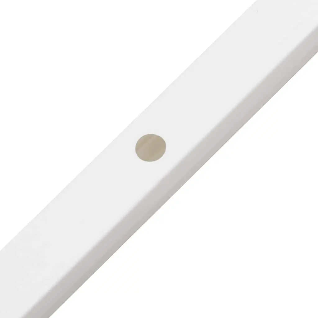 Cable Trunking 30x20mm 10m White PVC Cord Cover Wall Floor Mounting Channel