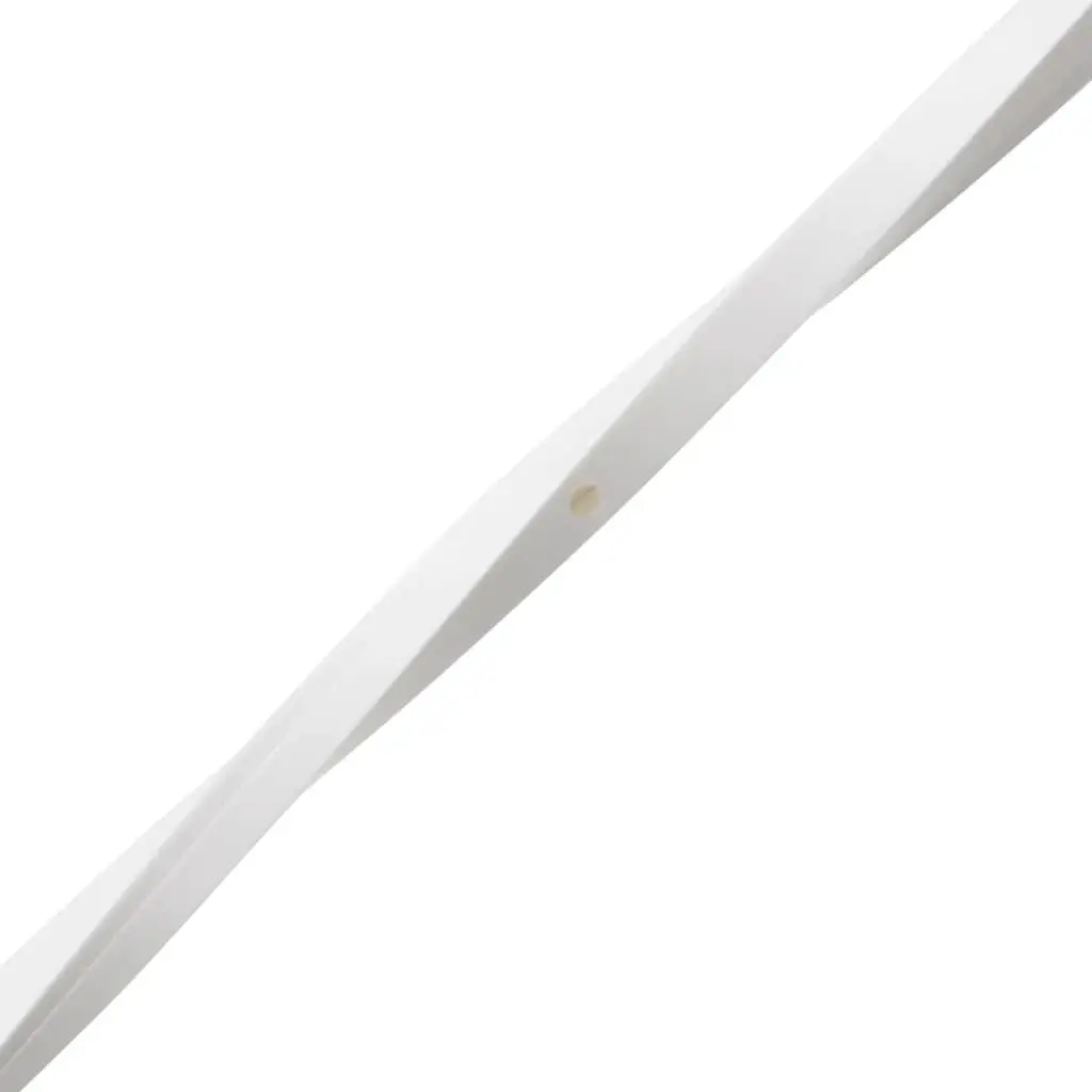 Cable Trunking 30x20mm 10m White PVC Cord Cover Wall Floor Mounting Channel