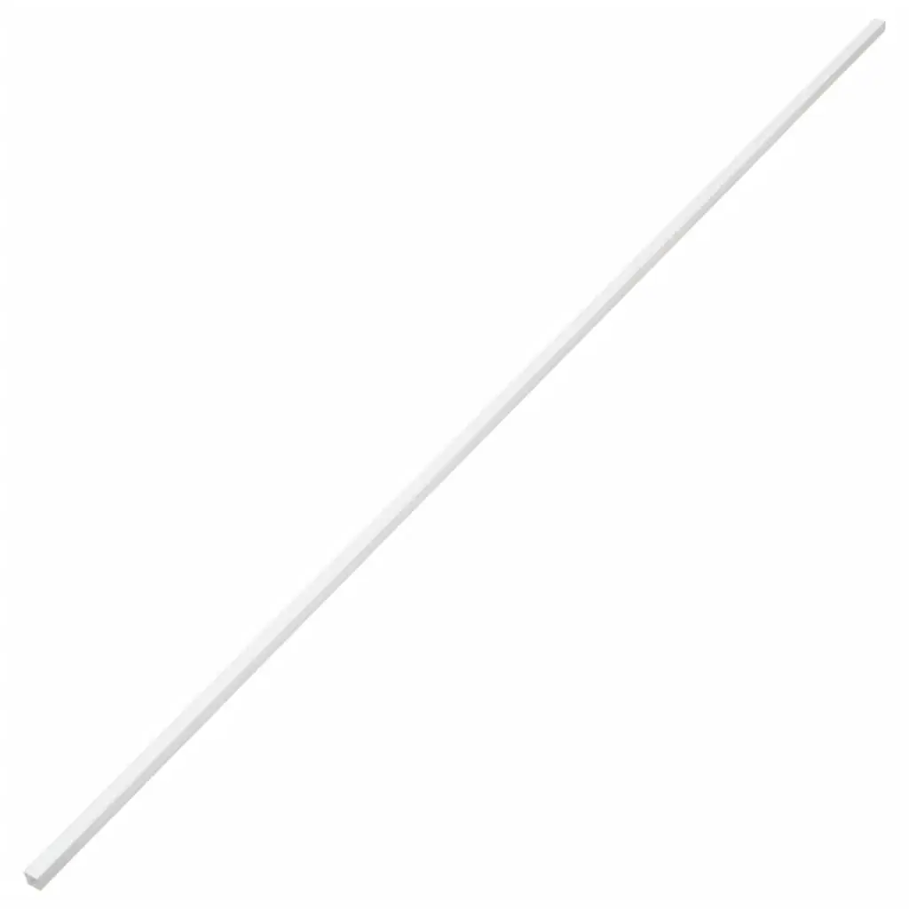 White PVC Cable Trunking 30x15mm 30m