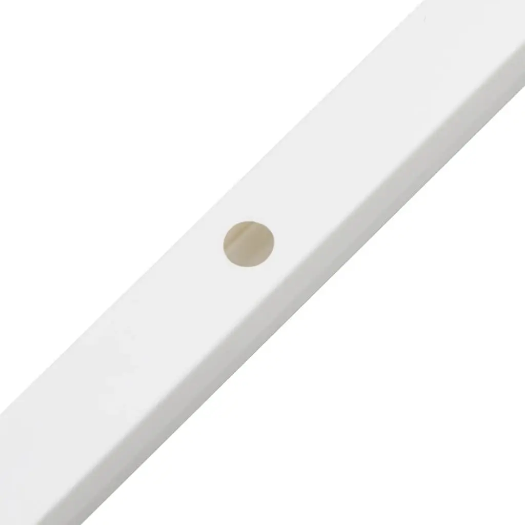 White PVC Cable Trunking 30x15mm 30m