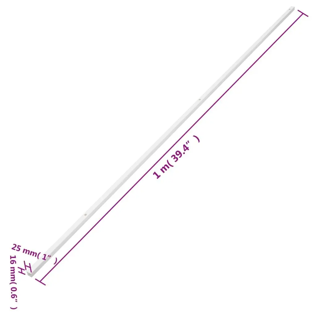 30m White PVC Cable Trunking for Tidy Spaces