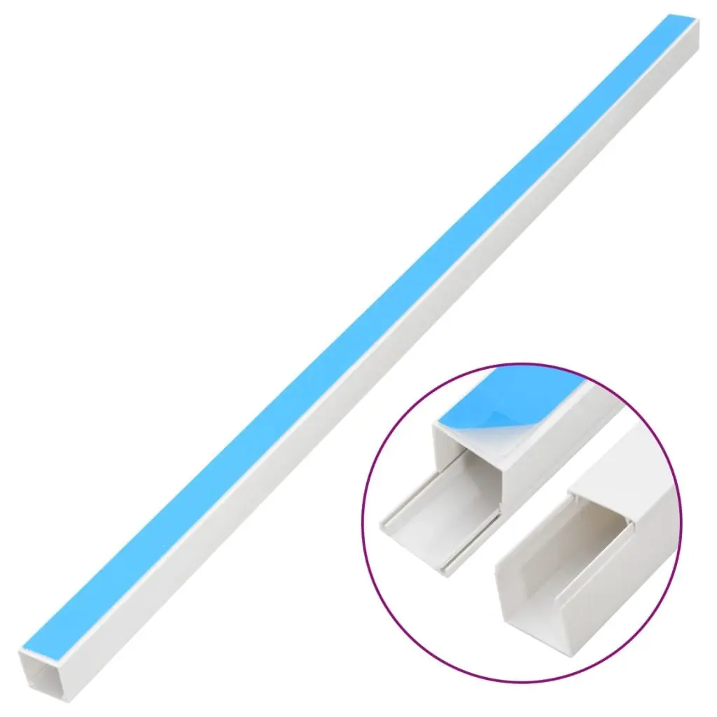 Self-Adhesive Cable Trunking 30x15mm, 10m Length