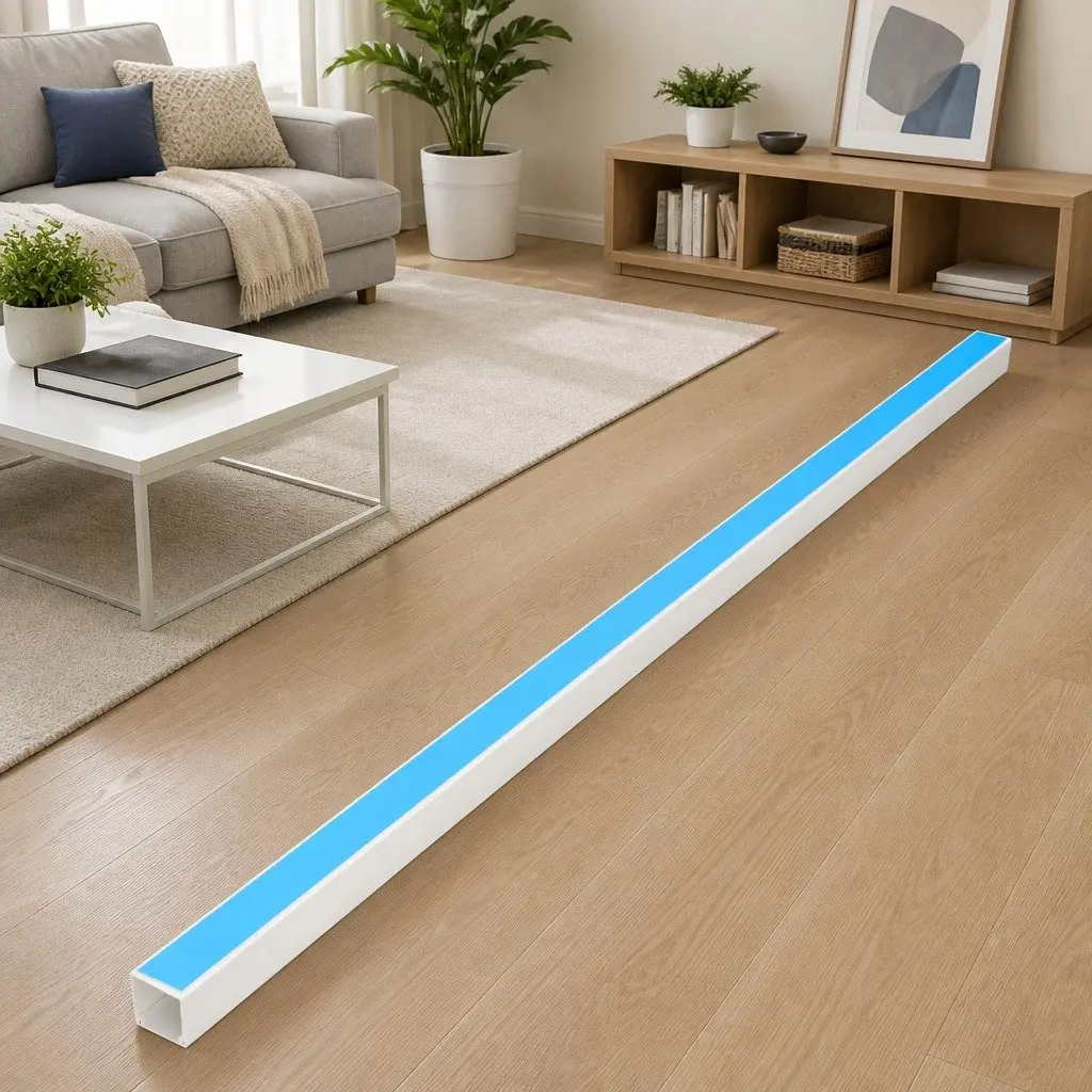Self-Adhesive PVC Wire Concealer 25x16mm 10m