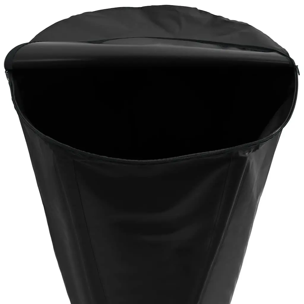 Collapsible Water Tank Black 1250L Durable PVC Foldable with Tap