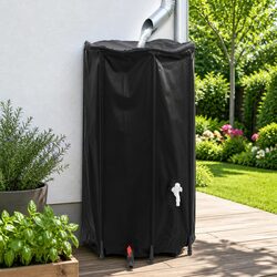 Compact 380L Rainwater Storage Tank for Outdoors