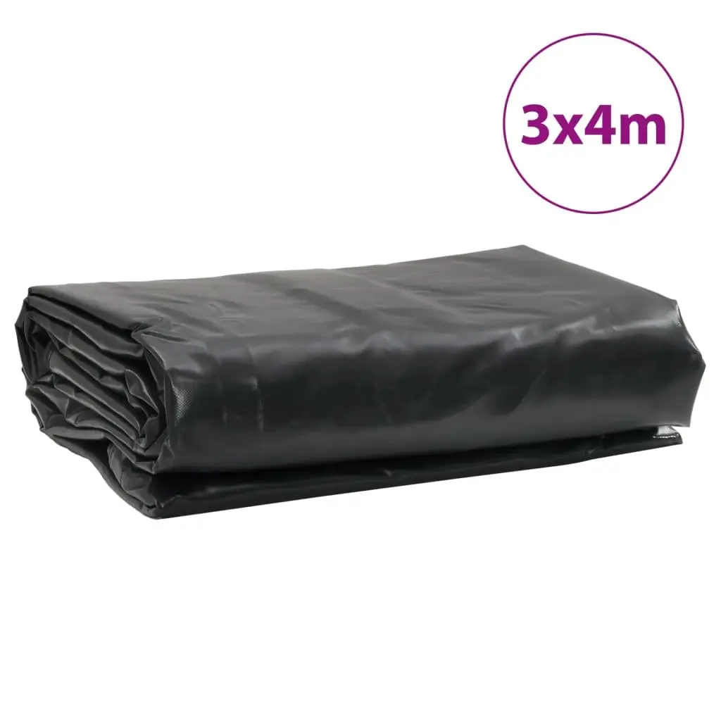 Tarpaulin Anthracite 3x4 m Heavy Duty Water Resistant
