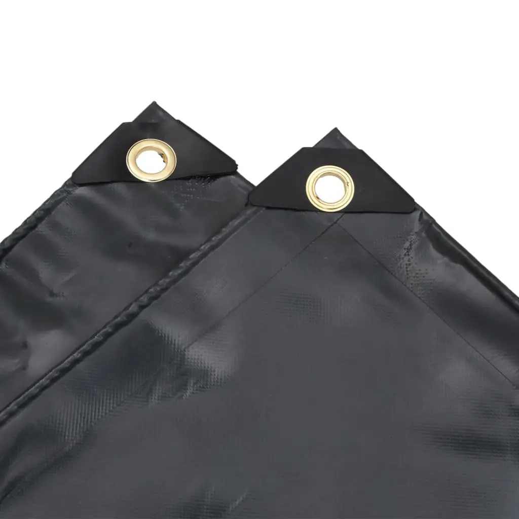 Heavy Duty Tarpaulin Anthracite 3x5m Water Resistant