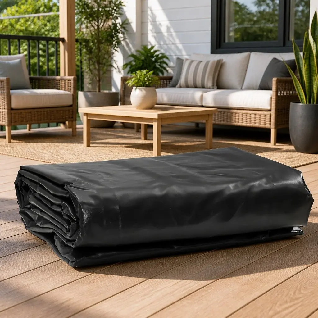 4x4m Anthracite Tarpaulin for Protection