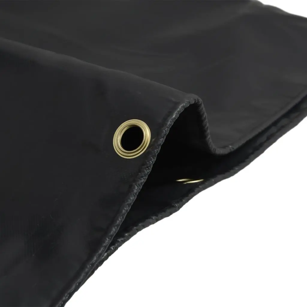 Heavy Duty Tarpaulin Anthracite 4x4m Waterproof UV Resistant Tear Resistant