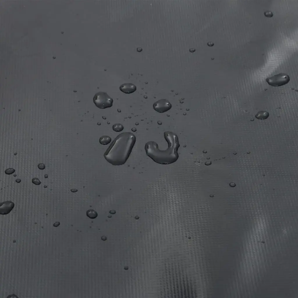 Heavy Duty Tarpaulin Anthracite 4x4m Waterproof UV Resistant Tear Resistant