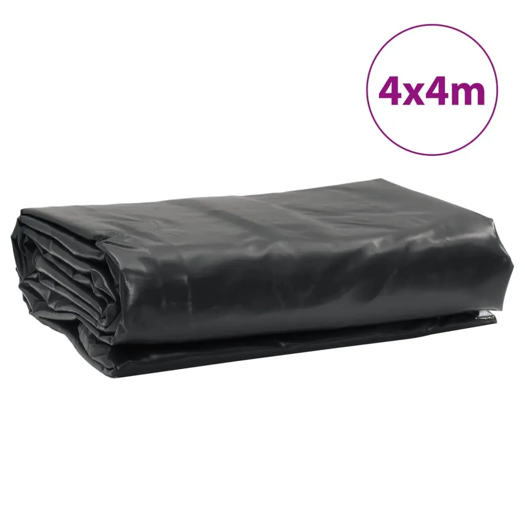 Heavy Duty Tarpaulin Anthracite 4x4m Waterproof UV Resistant Tear Resistant