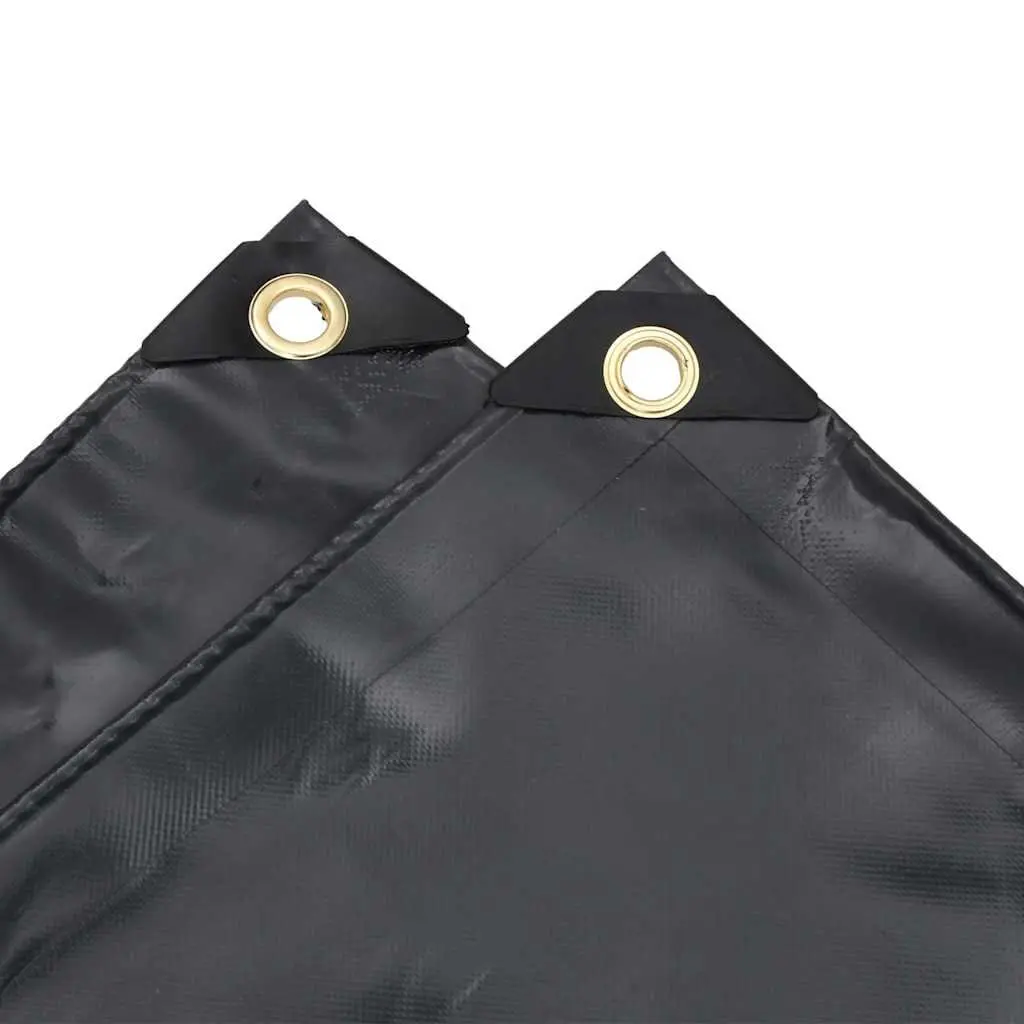 Heavy-Duty Tarpaulin Anthracite 4x6m Water-Resistant Tear-Resistant Garden Furniture Cover