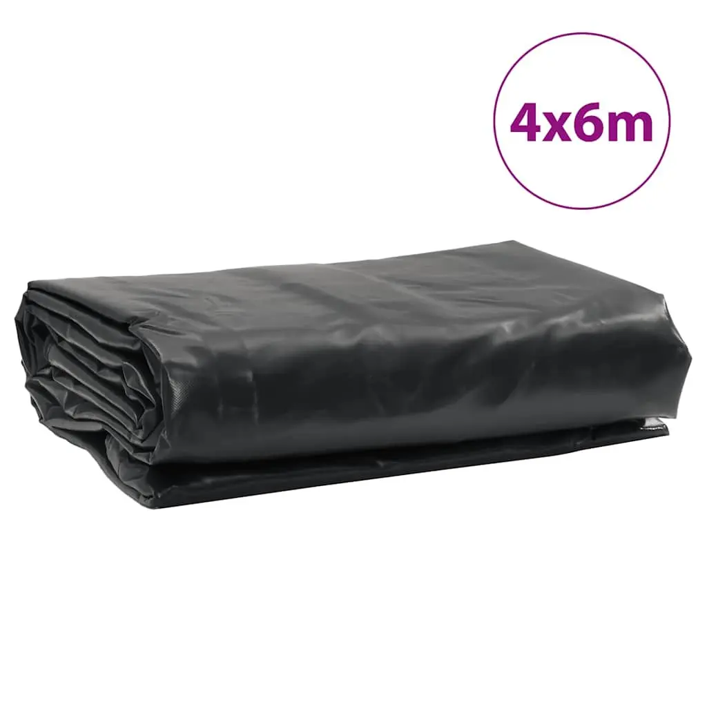 Heavy-Duty Tarpaulin Anthracite 4x6m Water-Resistant Tear-Resistant Garden Furniture Cover