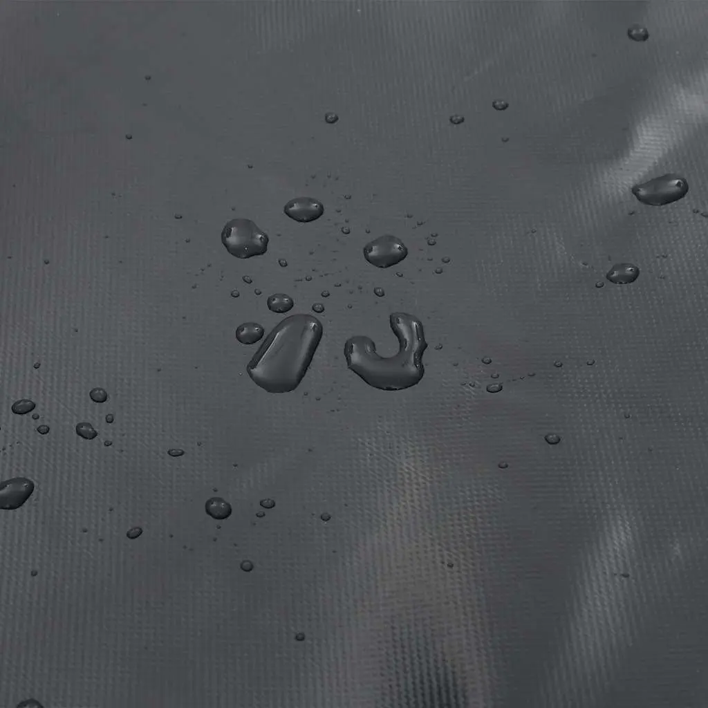 Heavy Duty Tarpaulin Anthracite 6x8 m Waterproof UV Resistant