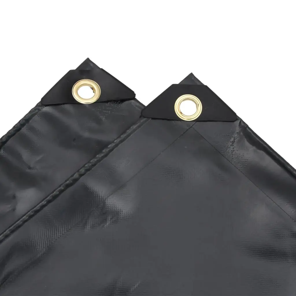 Heavy-Duty Tarpaulin Anthracite 5x6m Waterproof Durable Outdoor Protection Cover