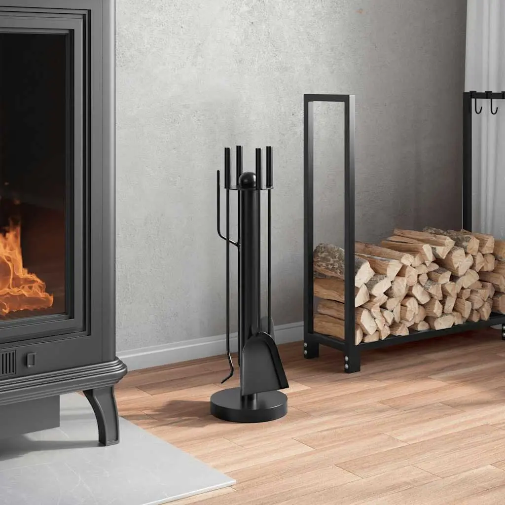 5 Piece Fireplace Tool Set for Easy Use