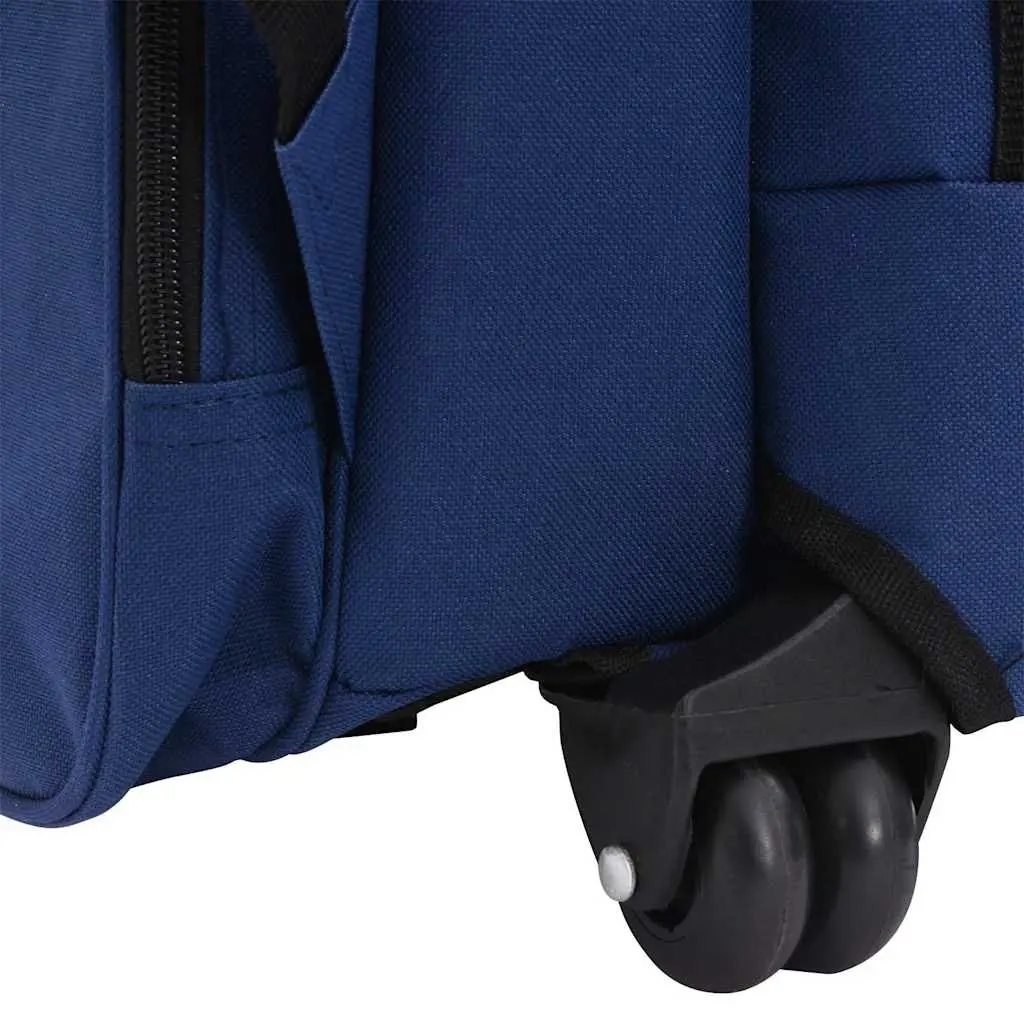 Pet Trolley Blue Foldable Multipurpose Stroller Carrier Backpack Handbag