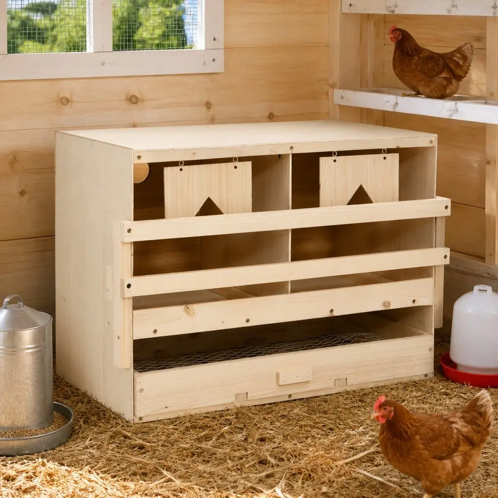 Nest Box for Chicken Egg Laying