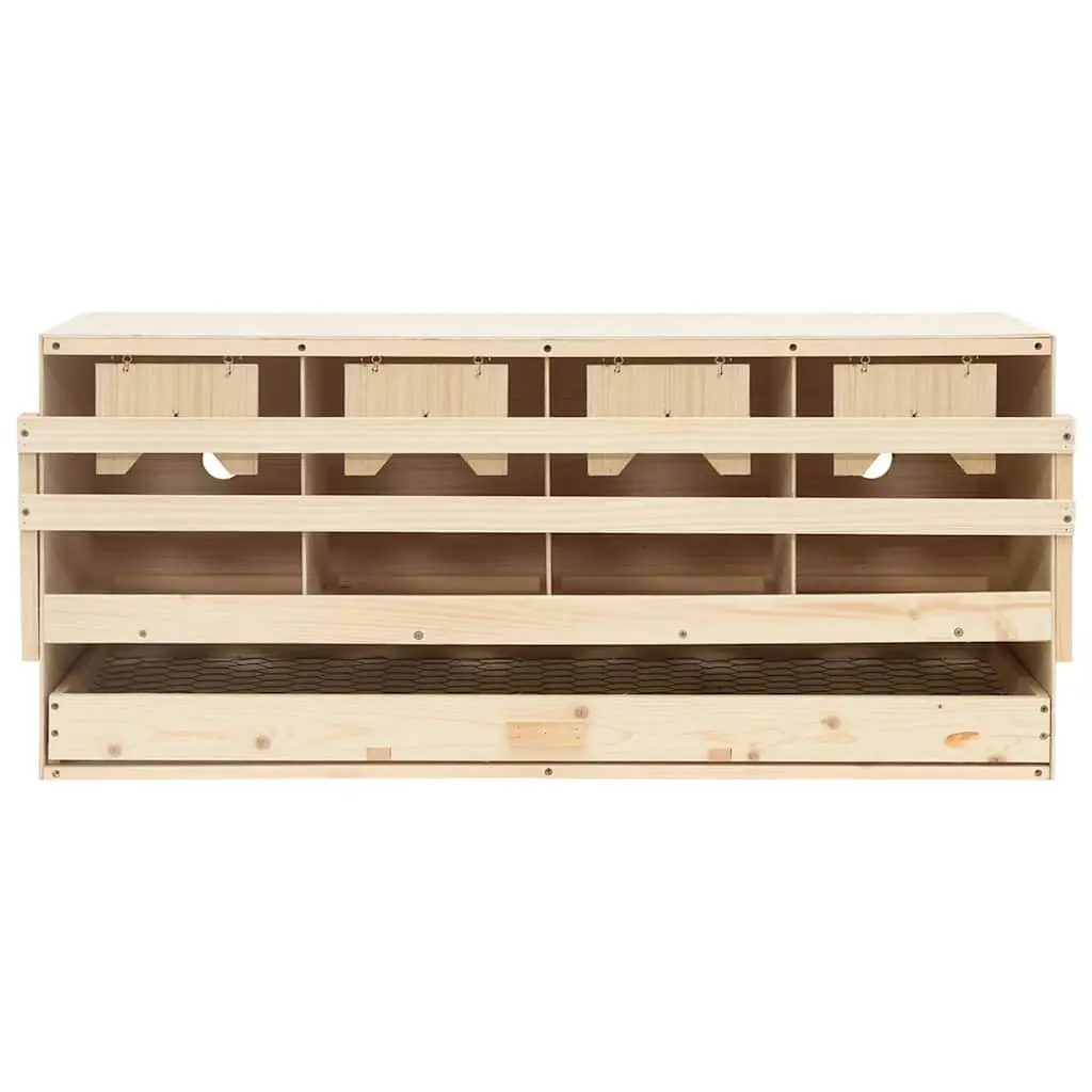 4-Compartment Nesting Box for Chickens