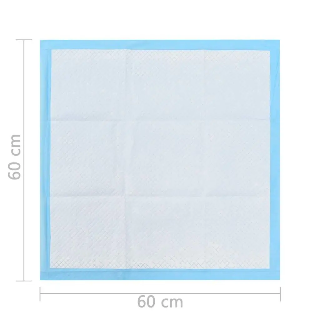 Pet Training Pads 100 pcs 60x60 cm Non Woven Fabric Puppy Dog Toilet Training