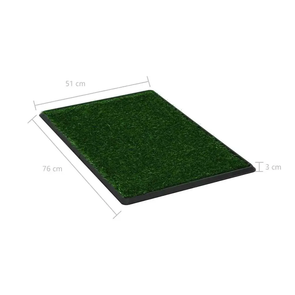 Pet Training Toilet with Turf, 2 Units