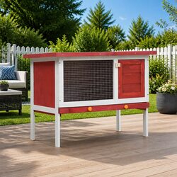 Reliable Outdoor Rabbit Hutch for Your Pets