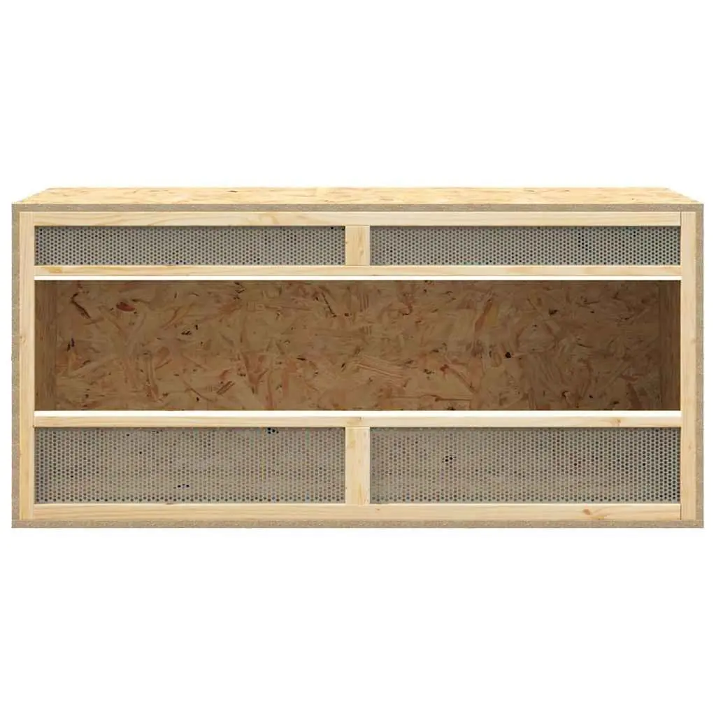 Small Animal Terrarium Multicolour 100x47x47cm Engineered Wood Habitat Enclosure