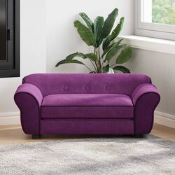 Compact Pet Sofa for Small Animals with Plush Padding