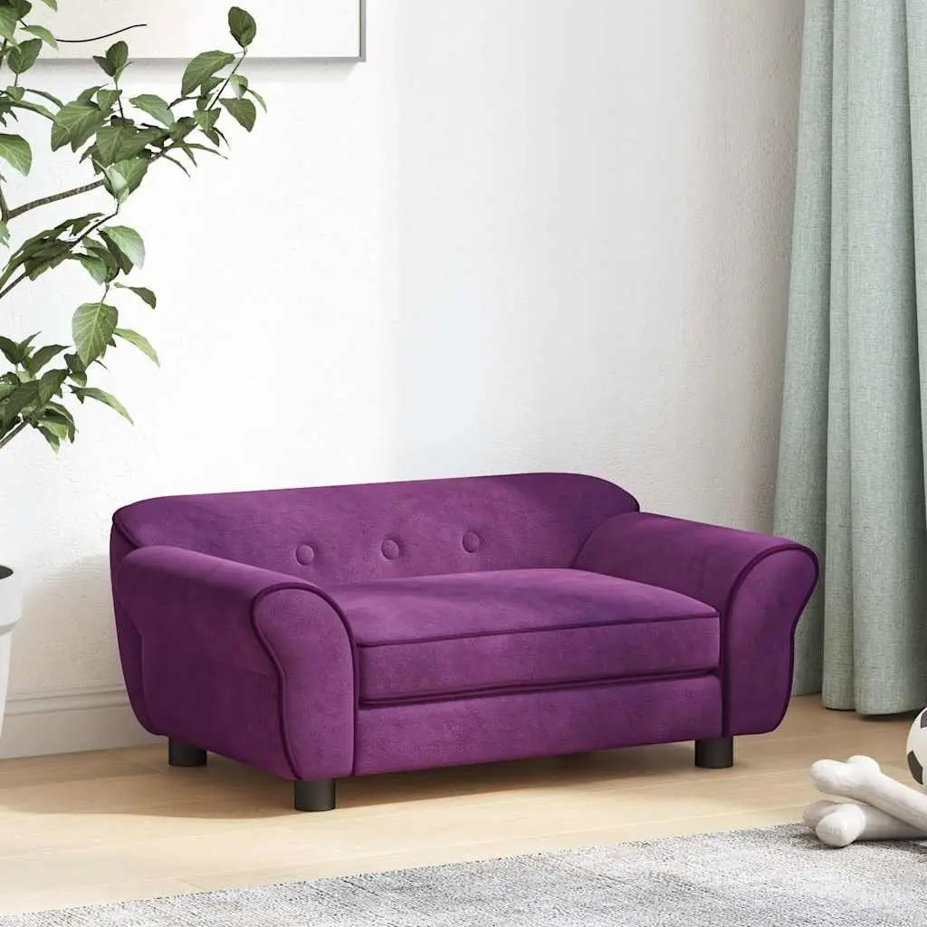 Pet Sofa for Small Animals with Plush Padding